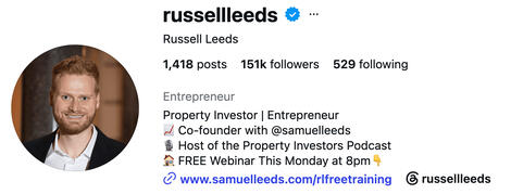 Russell leeds Russell leeds